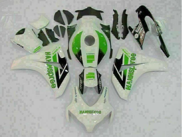 2008-2011 Green White Honda CBR1000RR Motorcycle Fairings Kit Canada 2008-2011 Green White Honda CBR1000RR Motorcycle Fairings Kit Canada
