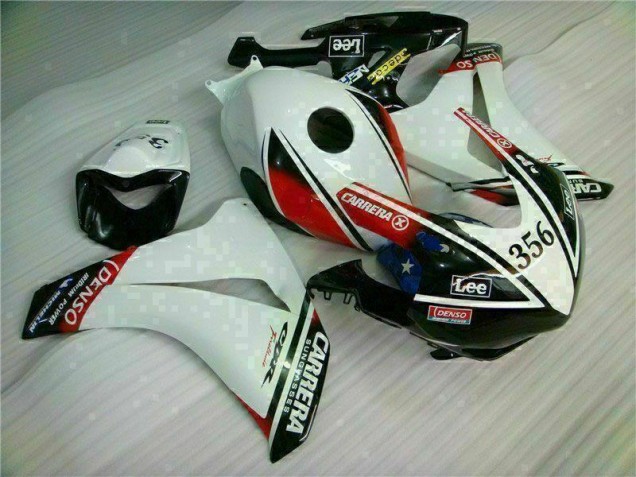 2008-2011 White Black Honda CBR1000RR Motorcylce Fairings & Plastics Canada 2008-2011 White Black Honda CBR1000RR Motorcylce Fairings & Plastics Canada