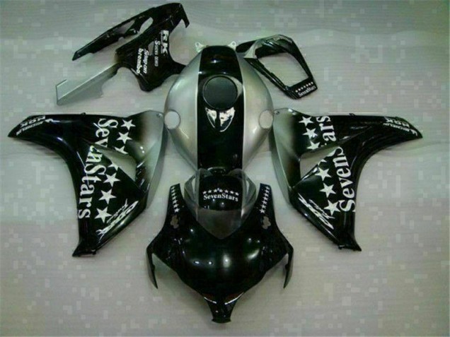 2008-2011 Black SevenStars Honda CBR1000RR Replacement Motorcycle Fairings Canada