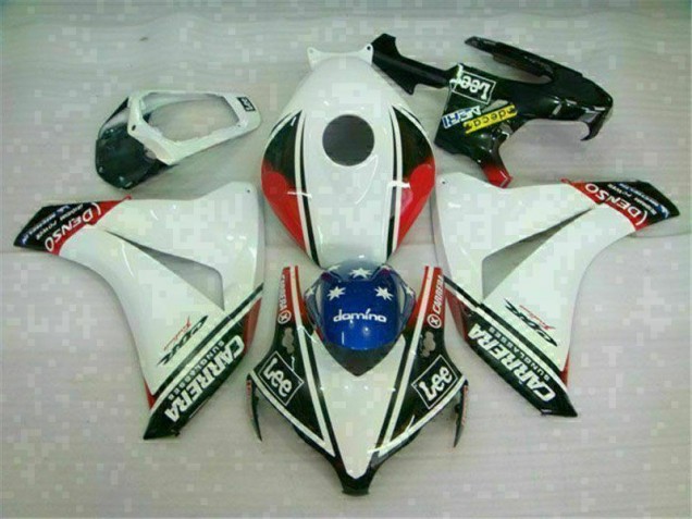 2008-2011 White Honda CBR1000RR Motorcycle Fairings & Plastics Canada 2008-2011 White Honda CBR1000RR Motorcycle Fairings & Plastics Canada
