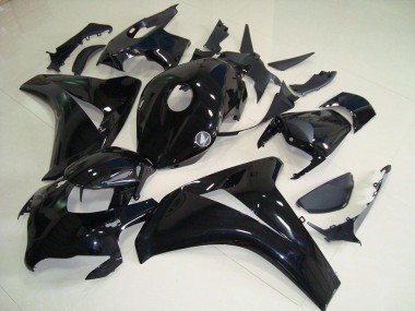 2008-2011 All Black with No Decals Honda CBR1000RR Motorcycle Fairing Kit Canada