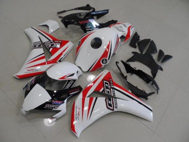 2008-2011 White Red HRC Honda CBR1000RR Bike Fairings Canada