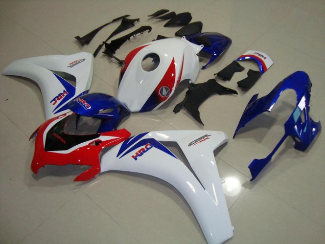 2008-2011 White Blue Red HRC Honda CBR1000RR Motorcycle Fairings Kit Canada 2008-2011 White Blue Red HRC Honda CBR1000RR Motorcycle Fairings Kit Canada