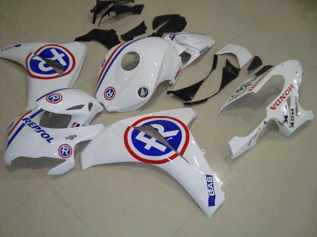 2008-2011 White Repsol Honda CBR1000RR Motorcycle Fairing Kits Canada 2008-2011 White Repsol Honda CBR1000RR Motorcycle Fairing Kits Canada