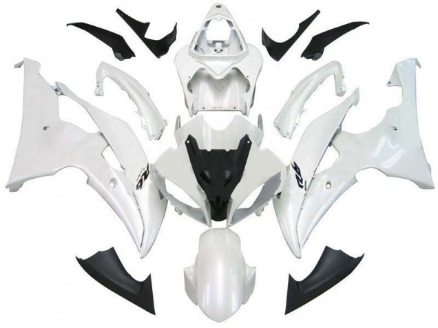 2008-2016 Pearl White R6 Yamaha YZF R6 Motor Bike Fairings Canada 2008-2016 Pearl White R6 Yamaha YZF R6 Motor Bike Fairings Canada