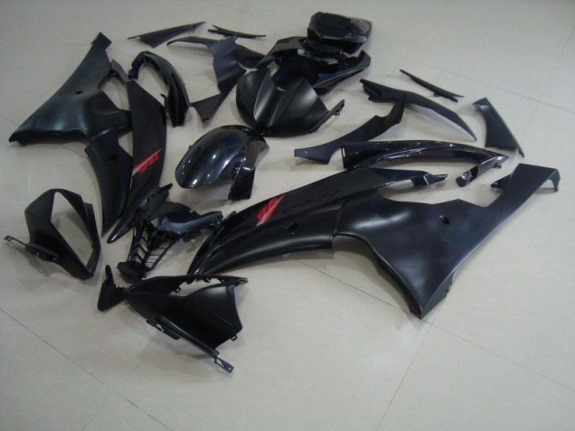 2008-2016 Matte Black Glossy Black Yamaha YZF R6 Motorcycle Fairings Kit Canada 2008-2016 Matte Black Glossy Black Yamaha YZF R6 Motorcycle Fairings Kit Canada