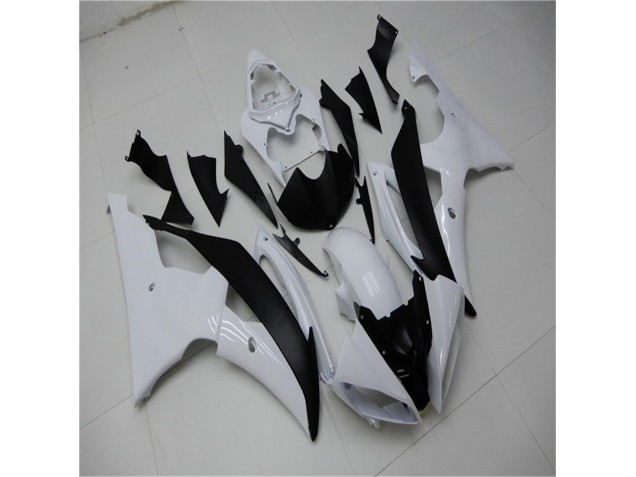 2008-2016 White Black Yamaha YZF R6 Bike Fairings & Bodywork Canada 2008-2016 White Black Yamaha YZF R6 Bike Fairings & Bodywork Canada