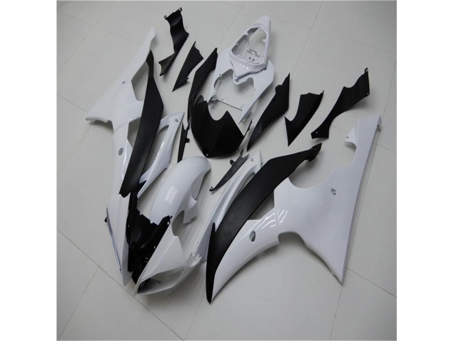 2008-2016 White Black Yamaha YZF R6 Bike Fairings & Bodywork Canada 2008-2016 White Black Yamaha YZF R6 Bike Fairings & Bodywork Canada