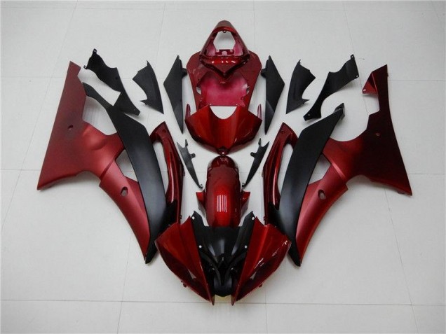 2008-2016 Red Black Yamaha YZF R6 Bike Fairing Kit Canada 2008-2016 Red Black Yamaha YZF R6 Bike Fairing Kit Canada