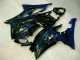 2008-2016 Blue Flame Black Yamaha YZF R6 Motorcylce Fairings Canada 2008-2016 Blue Flame Black Yamaha YZF R6 Motorcylce Fairings Canada
