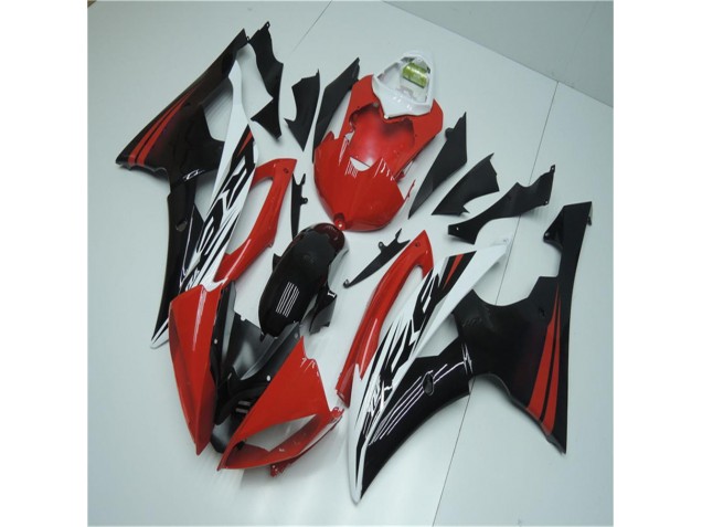 2008-2016 Red White Yamaha YZF R6 Motorcyle Fairings Canada 2008-2016 Red White Yamaha YZF R6 Motorcyle Fairings Canada