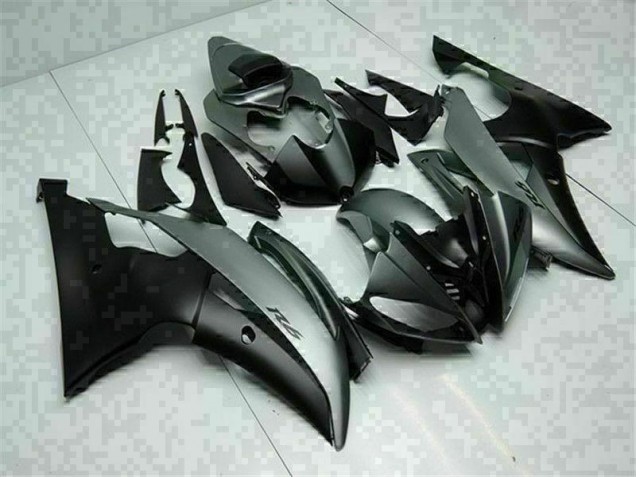 2008-2016 Grey Black Yamaha YZF R6 Moto Fairings Canada 2008-2016 Grey Black Yamaha YZF R6 Moto Fairings Canada