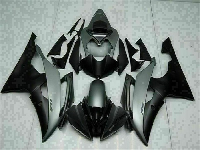 2008-2016 Grey Black Yamaha YZF R6 Moto Fairings Canada 2008-2016 Grey Black Yamaha YZF R6 Moto Fairings Canada
