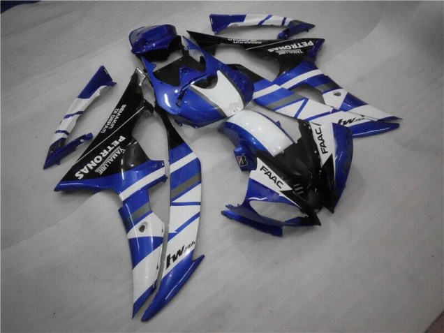 2008-2016 Blue White FAAC Yamaha YZF R6 Motorcylce Fairings Canada 2008-2016 Blue White FAAC Yamaha YZF R6 Motorcylce Fairings Canada