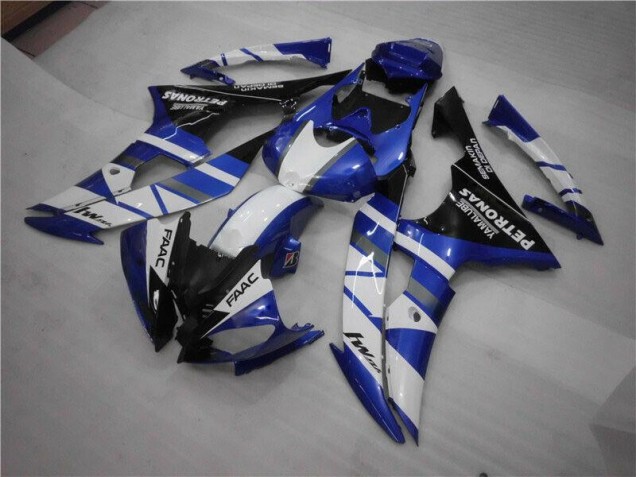 2008-2016 Blue White FAAC Yamaha YZF R6 Motorcylce Fairings Canada 2008-2016 Blue White FAAC Yamaha YZF R6 Motorcylce Fairings Canada