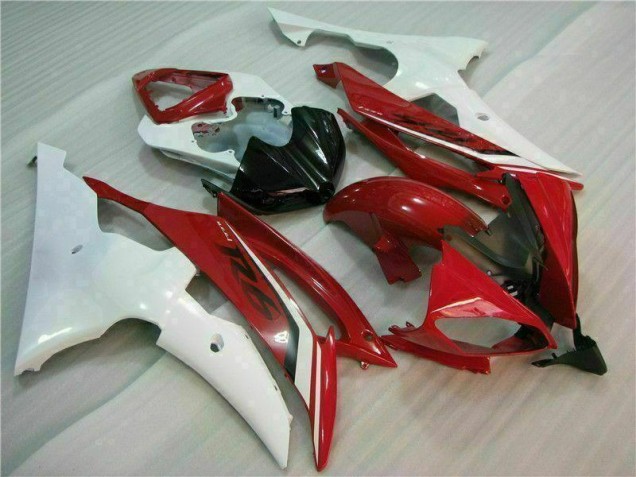 2008-2016 Red White Yamaha YZF R6 Motorbike Fairing Kits Canada 2008-2016 Red White Yamaha YZF R6 Motorbike Fairing Kits Canada