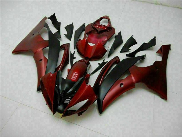 2008-2016 Red Black Yamaha YZF R6 Motorcycle Fairings Kits Canada 2008-2016 Red Black Yamaha YZF R6 Motorcycle Fairings Kits Canada