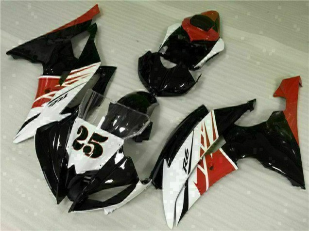 2008-2016 White Black Yamaha YZF R6 Motor Fairings Canada 2008-2016 White Black Yamaha YZF R6 Motor Fairings Canada
