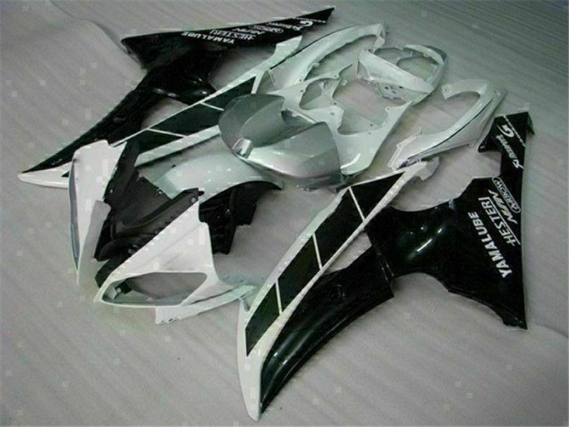 2008-2016 White Black Yamaha YZF R6 Motorcycle Fairings Canada 2008-2016 White Black Yamaha YZF R6 Motorcycle Fairings Canada