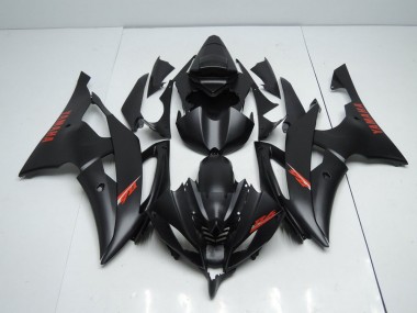 2008-2016 Matte Black Red Decals Yamaha YZF R6 Motorbike Fairings Canada