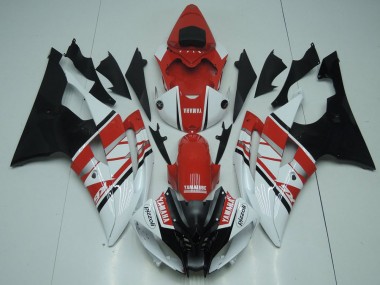 2008-2016 Red White Black Yamaha YZF R6 Replacement Motorcycle Fairings Canada