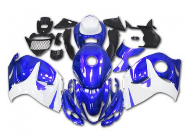 2008-2019 Blue White Suzuki GSXR 1300 Hayabusa Motorcycle Replacement Fairings Canada 2008-2019 Blue White Suzuki GSXR 1300 Hayabusa Motorcycle Replacement Fairings Canada