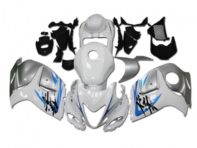 2008-2019 White Blue Suzuki GSXR 1300 Hayabusa Replacement Fairings Canada 2008-2019 White Blue Suzuki GSXR 1300 Hayabusa Replacement Fairings Canada