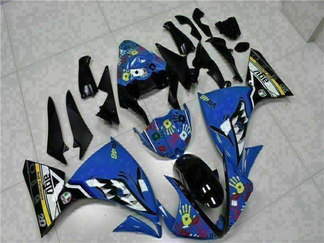 2009-2011 Blue Yamaha YZF R1 Bike Fairings Canada 2009-2011 Blue Yamaha YZF R1 Bike Fairings Canada