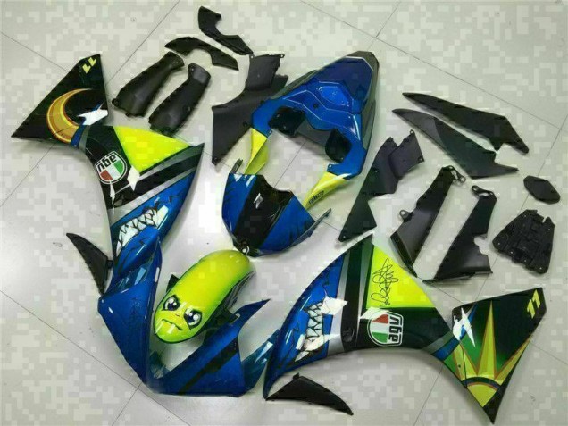 2009-2011 Blue Yamaha YZF R1 Replacement Motorcycle Fairings Canada 2009-2011 Blue Yamaha YZF R1 Replacement Motorcycle Fairings Canada