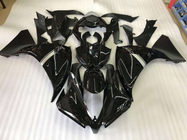 2009-2011 Glossy Black Yamaha YZF R1 Motorcyle Fairings Canada