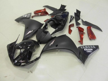 2009-2011 Matte Black Yamaha YZF R1 Motorbike Fairing Canada
