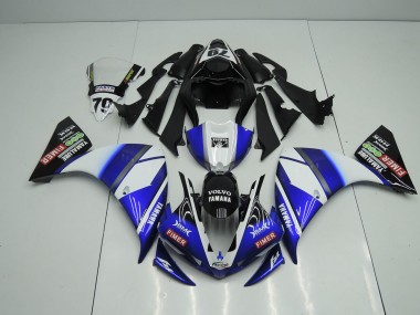 2009-2011 Blue Black Sterilgarda Yamaha YZF R1 Motor Bike Fairings Canada
