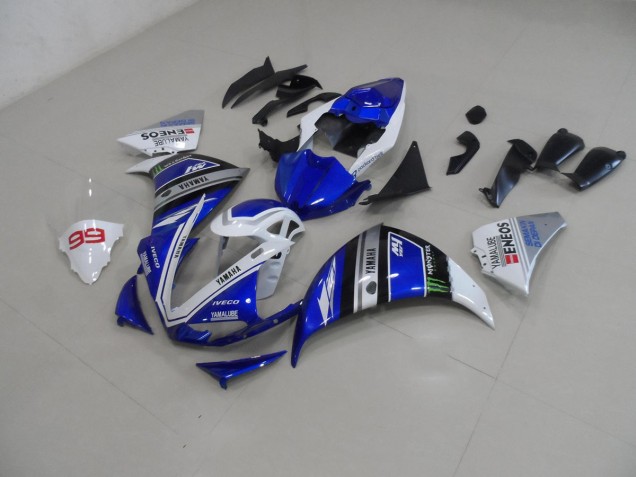 2009-2011 Blue White Yamaha YZF R1 Bike Fairing Kit Canada 2009-2011 Blue White Yamaha YZF R1 Bike Fairing Kit Canada