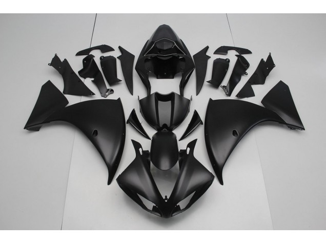 2009-2011 Matte Black Yamaha YZF R1 Moto Fairings Canada 2009-2011 Matte Black Yamaha YZF R1 Moto Fairings Canada