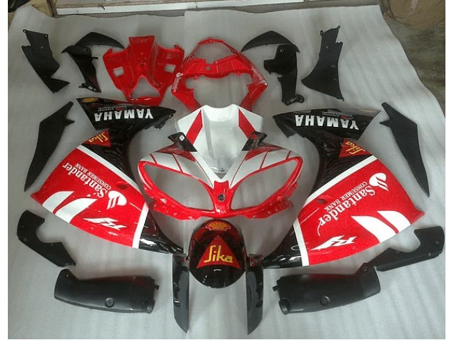 2009-2011 Red White and Black Graphic Yamaha YZF R1 Motorbike Fairing Canada 2009-2011 Red White and Black Graphic Yamaha YZF R1 Motorbike Fairing Canada