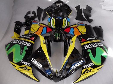 2009-2011 Rossi Moviestar Yamaha YZF R1 Bike Fairing Kit Canada