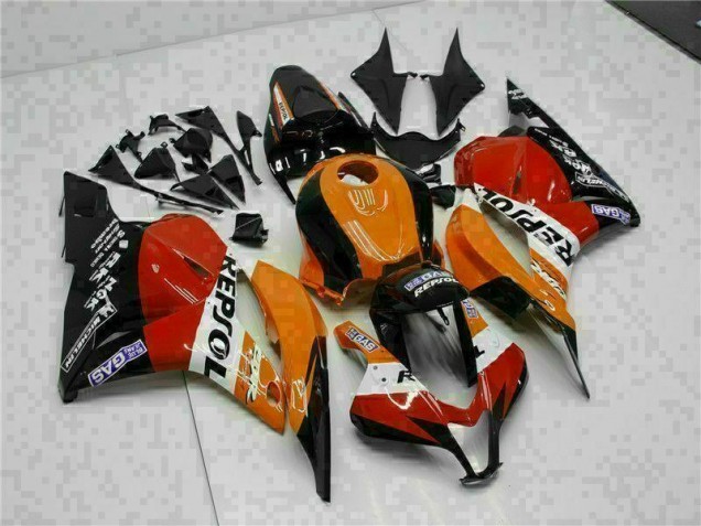 2009-2012 Orange Repsol Honda CBR600RR Motor Fairings Canada 2009-2012 Orange Repsol Honda CBR600RR Motor Fairings Canada