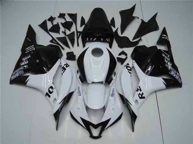 2009-2012 White Black Honda CBR600RR Motorcycle Replacement Fairings Canada 2009-2012 White Black Honda CBR600RR Motorcycle Replacement Fairings Canada