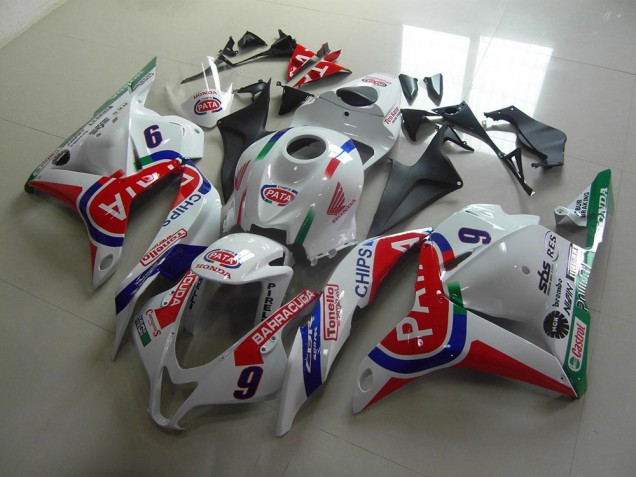 2009-2012 Red White Pata Honda CBR600RR Motorcycle Fairing Kit Canada 2009-2012 Red White Pata Honda CBR600RR Motorcycle Fairing Kit Canada