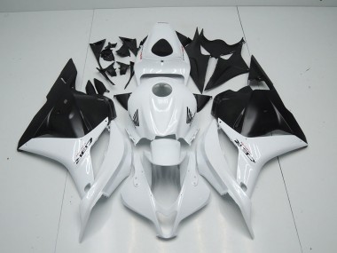 2009-2012 White Matte Black Honda CBR600RR Motorbike Fairing Canada