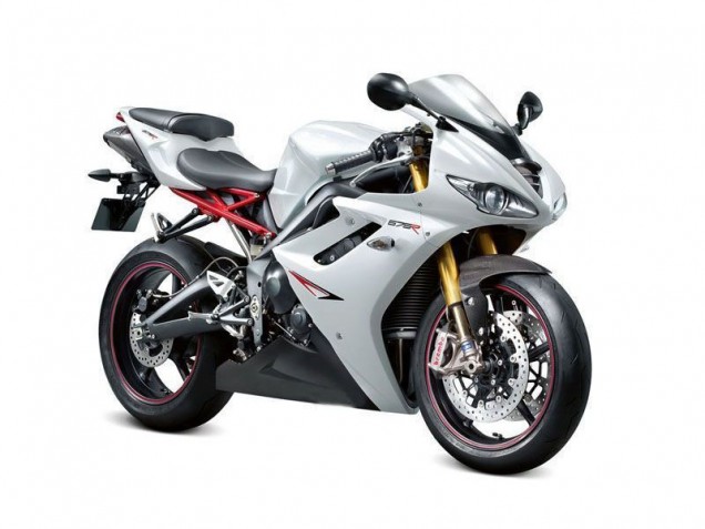 2009-2012 Pearl White Black Triumph Daytona 675 Triple Motorbike Fairing Canada 2009-2012 Pearl White Black Triumph Daytona 675 Triple Motorbike Fairing Canada
