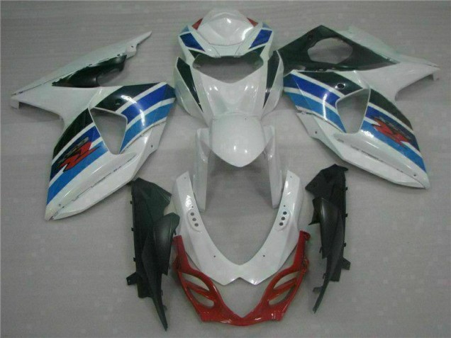 2009-2016 White Suzuki GSXR1000 Motorcycle Fairings Canada 2009-2016 White Suzuki GSXR1000 Motorcycle Fairings Canada