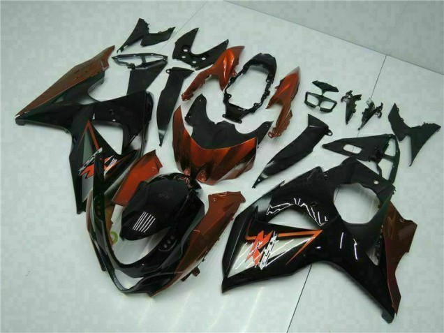 2009-2016 Brown Black Suzuki GSXR1000 Bike Fairing Kit Canada 2009-2016 Brown Black Suzuki GSXR1000 Bike Fairing Kit Canada