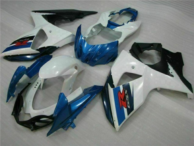 2009-2016 Blue White Suzuki GSXR1000 Motorcycle Fairings Kits Canada