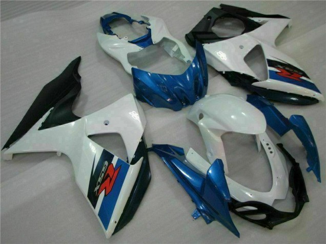 2009-2016 Blue White Suzuki GSXR1000 Motorcycle Fairings Kits Canada