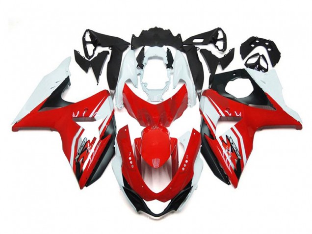 2009-2016 Red White Black Suzuki GSXR1000 Bike Fairing Canada 2009-2016 Red White Black Suzuki GSXR1000 Bike Fairing Canada