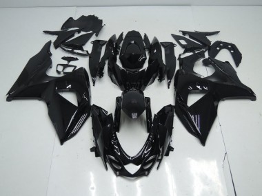 2009-2016 Glossy Black Suzuki GSXR 1000 K9 Motorbike Fairings Canada