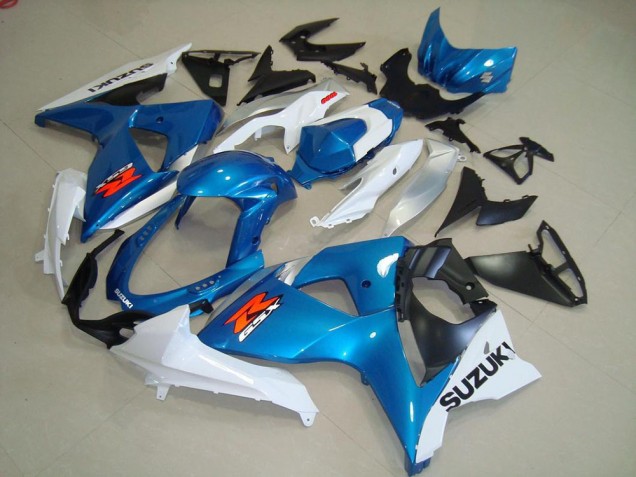 2009-2016 Blue and White OEM Style Suzuki GSXR 1000 K9 Motorcycle Bodywork Canada 2009-2016 Blue and White OEM Style Suzuki GSXR 1000 K9 Motorcycle Bodywork Canada