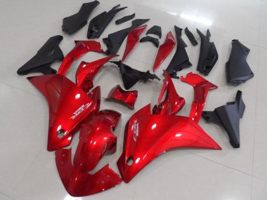 2011-2013 Red Matte Black Honda CBR250RR Motorcyle Fairings Canada