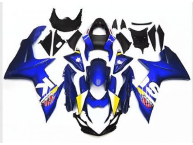 2011-2021 Blue White Suzuki GSXR 600/750 Moto Fairings Canada 2011-2021 Blue White Suzuki GSXR 600/750 Moto Fairings Canada